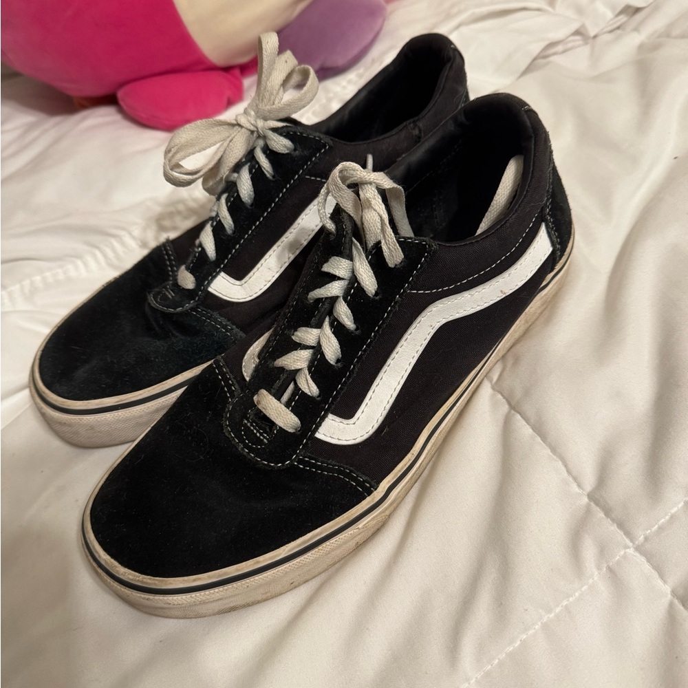 Vans Black and White Sneakers